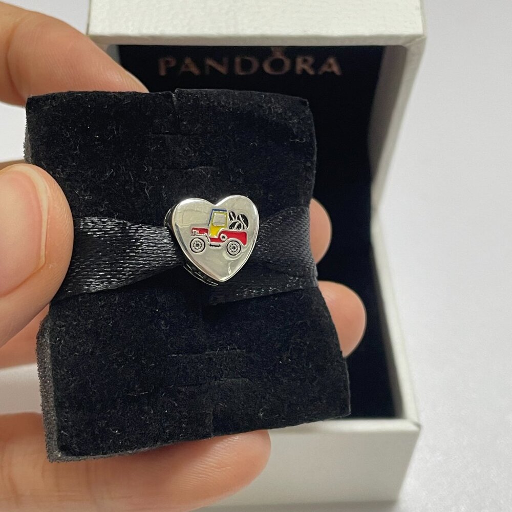 Pandora Colombia Heart Charm Bead Pendant